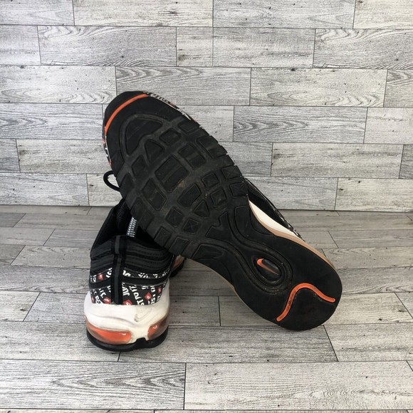 Nike Air Max 97 \'Just Do It\' AT8437-001 Shoes Sneakers Men’s Size 10 GUC
